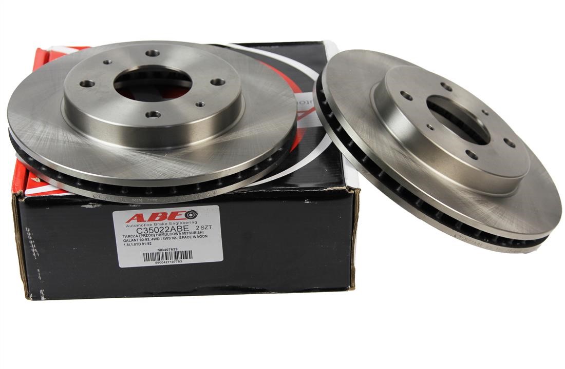 Bremsscheibe vorne belüftet ABE C35022ABE