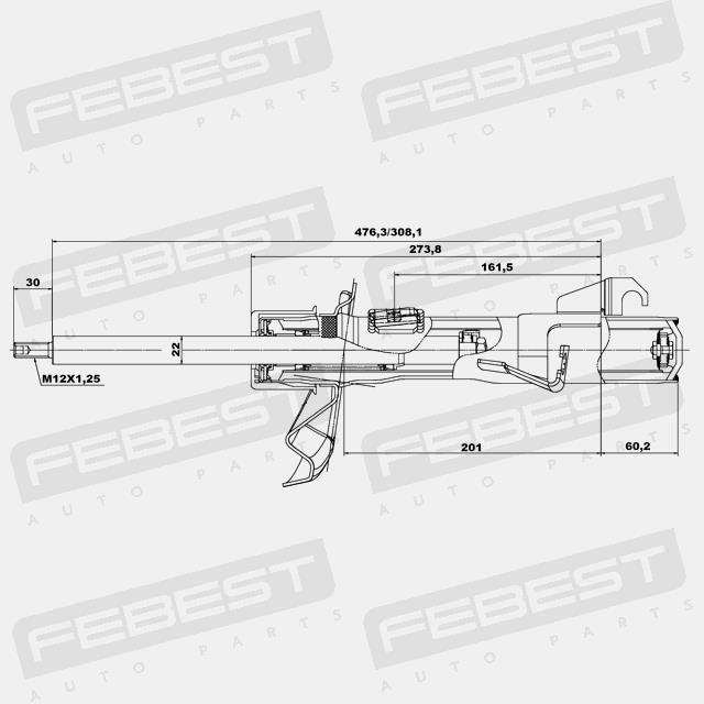 Buy Febest 05665299FR at a low price in Poland!