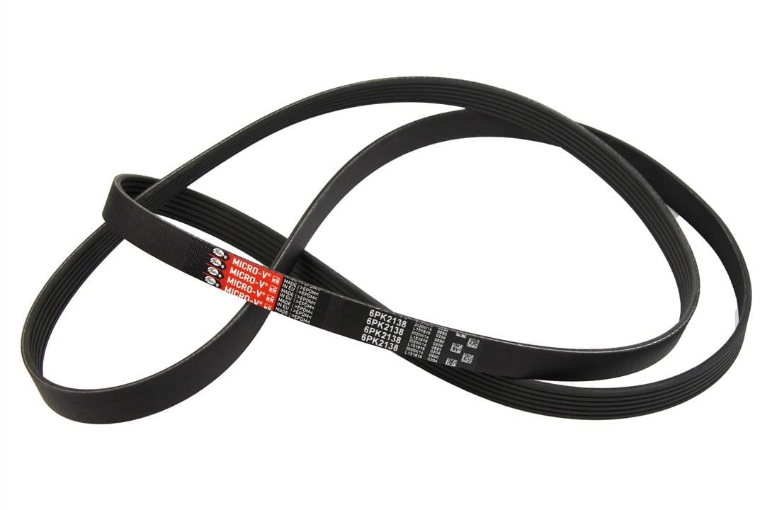 6PK2138 Gates Poly-V belt 6PK2138