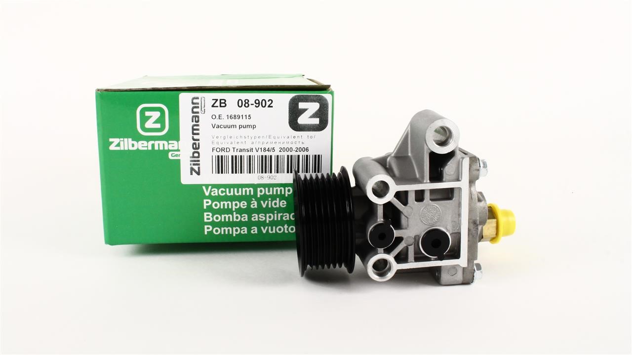 Zilbermann 08-902 Vacuum pump 08902: Buy near me in Poland at 2407.PL - Good price!