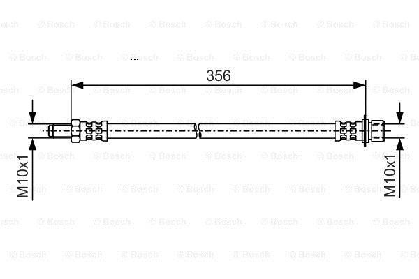 Bosch Brake Hose – price 55 PLN