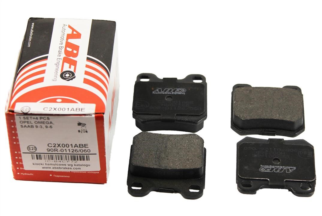 ABE Rear disc brake pads, set – price 41 PLN