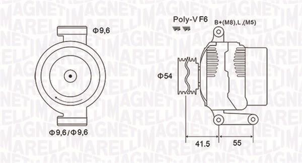 Magneti marelli 063731862010 Alternator 063731862010: Buy near me at 2407.PL in Poland at an Affordable price!