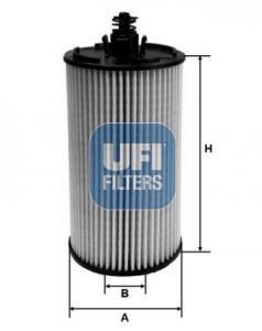 Car oil filter Chevrolet Orlando: 2518300 Ufi Oil Filter