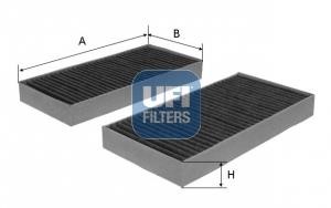 Ufi 5425200 Activated Carbon Cabin Filter 5425200: Buy near me in Poland at 2407.PL - Good price!