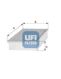 Ufi 30.711.00 Air filter 3071100: Buy near me in Poland at 2407.PL - Good price!