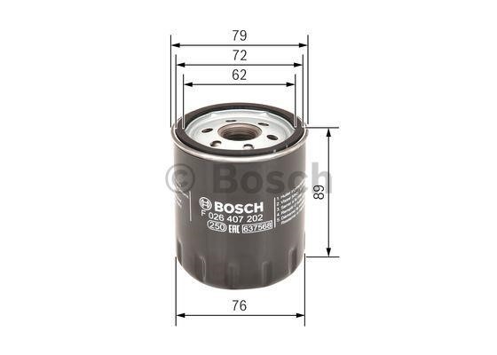 Ölfilter Bosch F 026 407 202