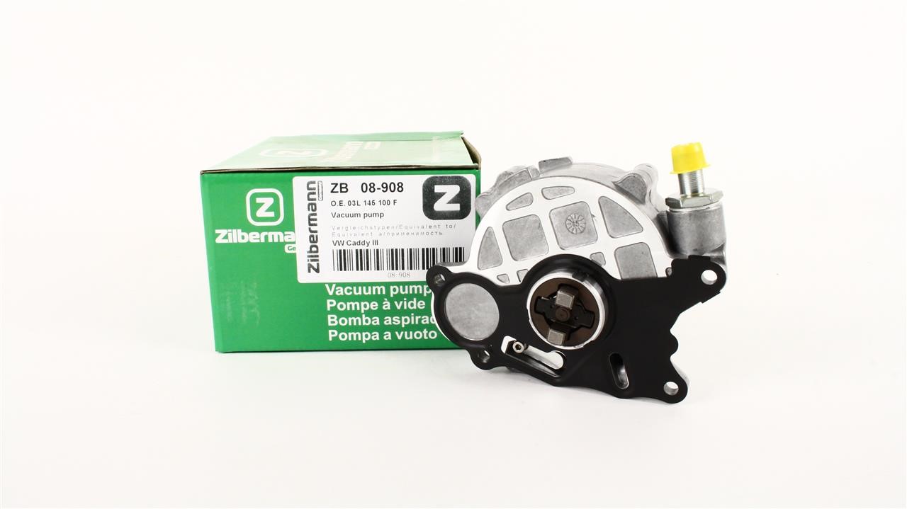 Zilbermann 08-908 Vacuum pump 08908: Buy near me in Poland at 2407.PL - Good price!