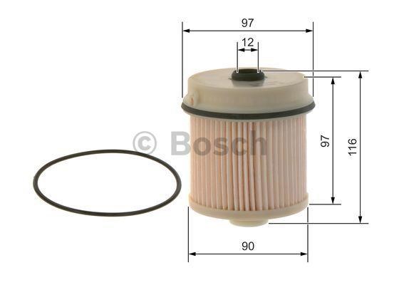 Bosch Filtr paliwa – cena 64 PLN
