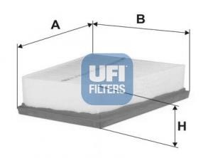 Ufi 30.687.00 Air filter 3068700: Buy near me in Poland at 2407.PL - Good price!