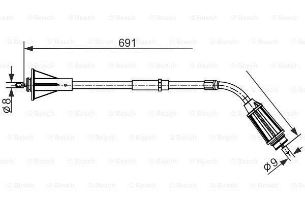 Купить Bosch 1 987 482 555 по низкой цене в Польше!