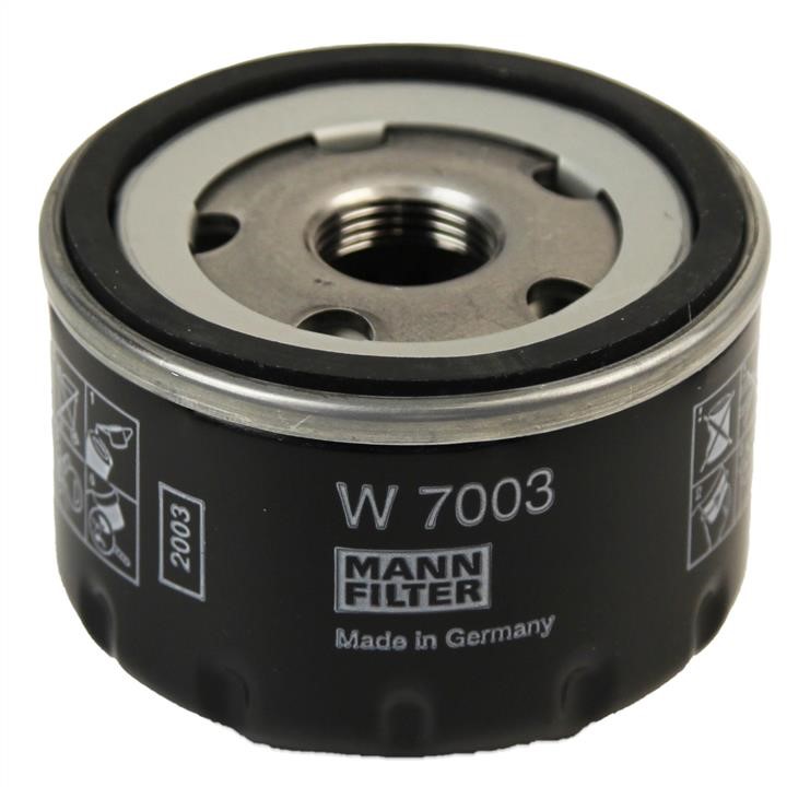Mann-Filter W 7003 Фільтр масляний W7003: Купити у Польщі - Добра ціна на 2407.PL!