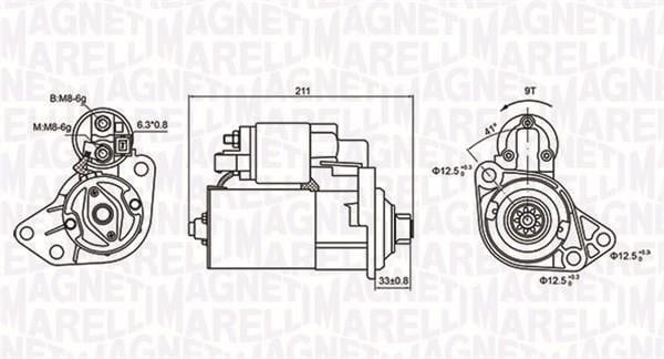 063721062010 Magneti marelli Starter
