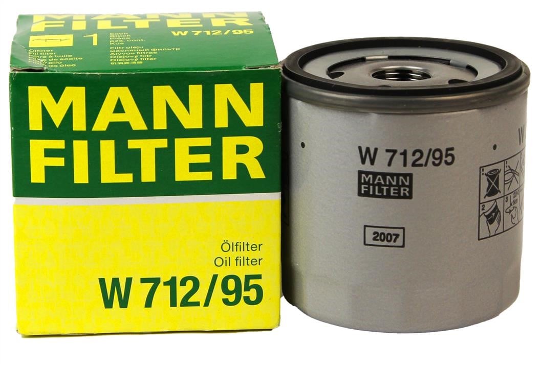 Mann-Filter Фільтр масляний – ціна 38 PLN