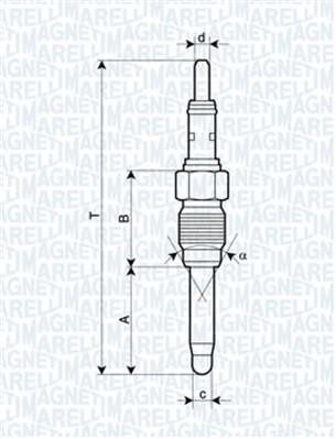 Magneti marelli 062900084304 Glow plug 062900084304: Buy near me at 2407.PL in Poland at an Affordable price!