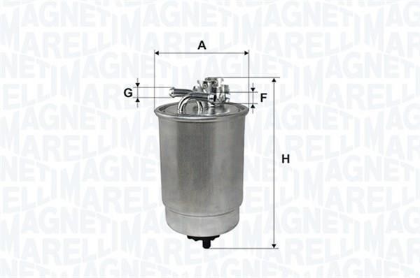Magneti marelli 153071760376 Fuel filter 153071760376: Buy near me in Poland at 2407.PL - Good price!
