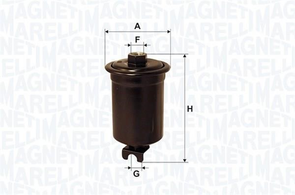 Magneti marelli 153071760639 Fuel filter 153071760639: Buy near me at 2407.PL in Poland at an Affordable price!