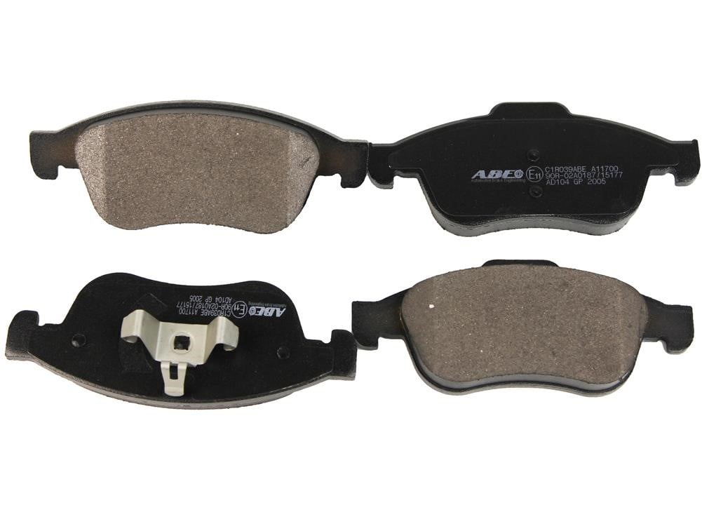 ABE C1R039ABE Front disc brake pads, set C1R039ABE: Buy near me in Poland at 2407.PL - Good price!