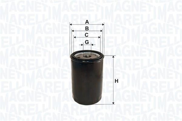 153071760757 Magneti marelli Filtr oleju