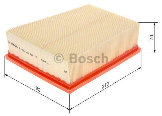 Luftfilter Bosch F 026 400 489