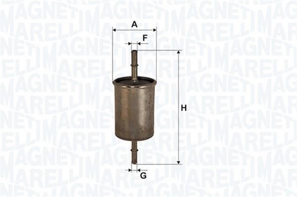 Magneti marelli 153071762432 Fuel filter 153071762432: Buy near me in Poland at 2407.PL - Good price!