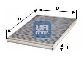 Ufi 54.272.00 Filtr kabinowy 5427200: Atrakcyjna cena w Polsce na 2407.PL - Zamów teraz!