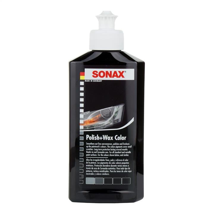 Sonax 296141 Polish with wax NANO PRO, czarny, 250 ml 296141: Dobra cena w Polsce na 2407.PL - Kup Teraz!