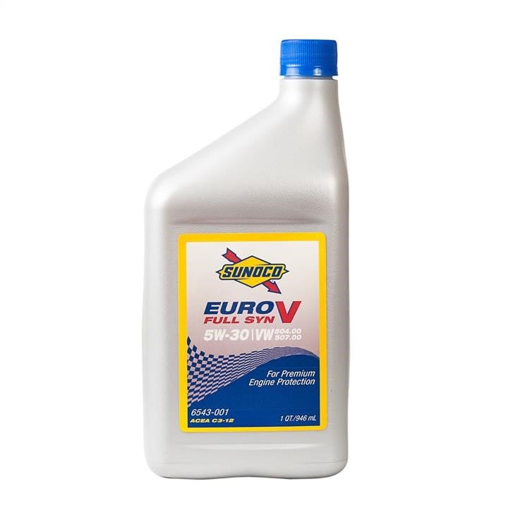 Sunoco 6543-001 Моторное масло Sunoco Ultra Full Synthetic Euro Syn 5W-30, 0,946л 6543001: Отличная цена - Купить в Польше на 2407.PL!