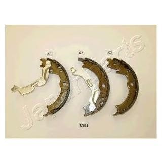 Japanparts GF-W04AF Parking brake shoes GFW04AF: Buy near me in Poland at 2407.PL - Good price!