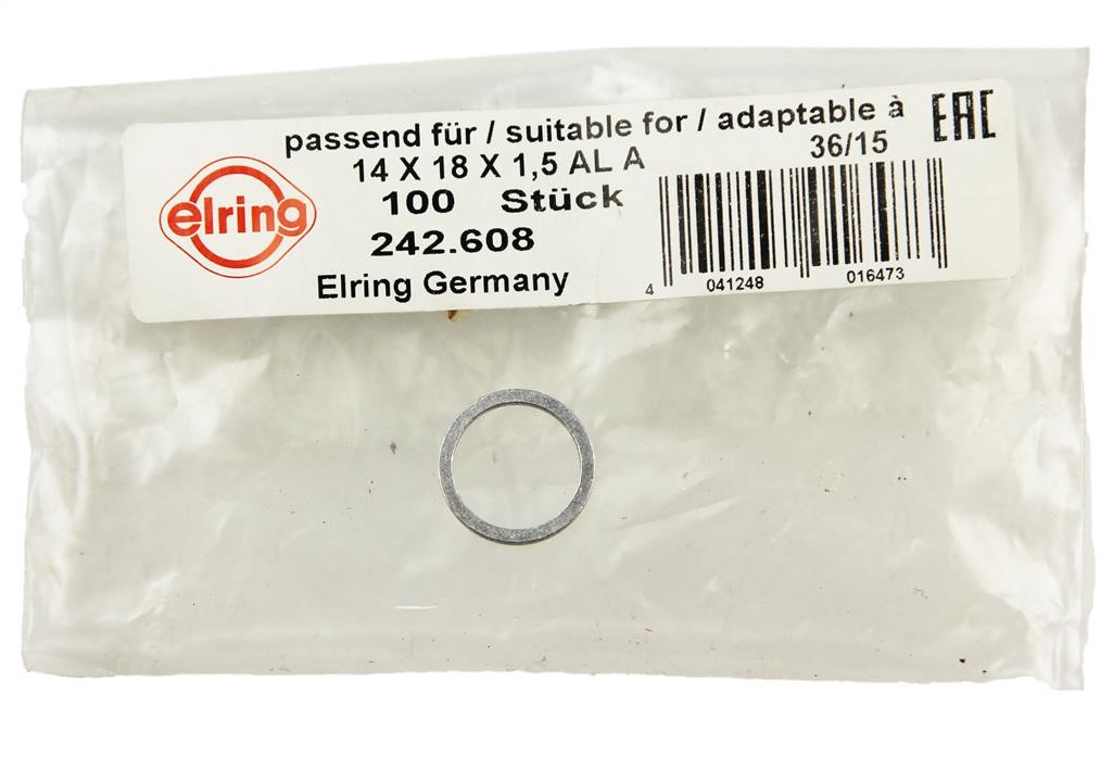 Sump plug washer Elring 242.608