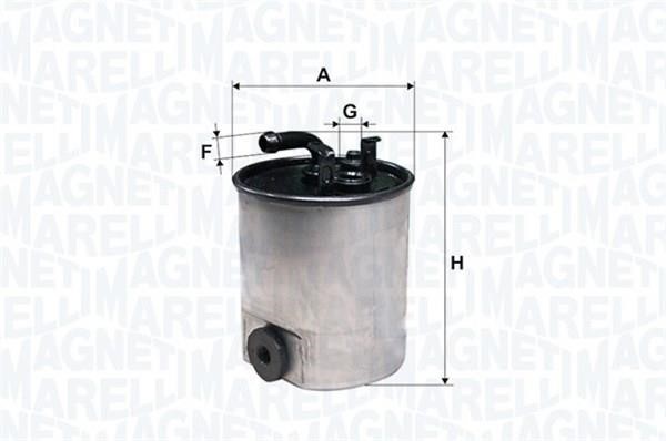 Magneti marelli 153071762420 Fuel filter 153071762420: Buy near me in Poland at 2407.PL - Good price!