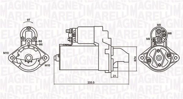 063721406010 Magneti marelli Rozrusznik