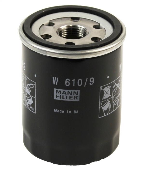 Mann-Filter W 610/9 Oil Filter W6109: Buy near me in Poland at 2407.PL - Good price!