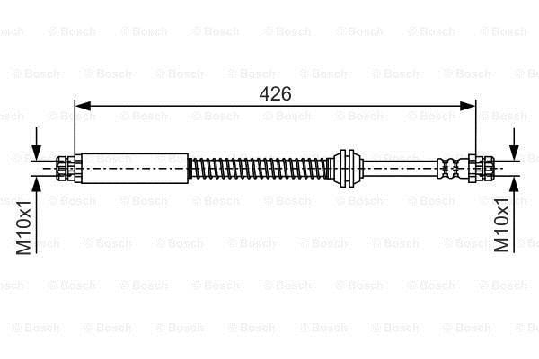 Brake Hose Bosch 1 987 481 984