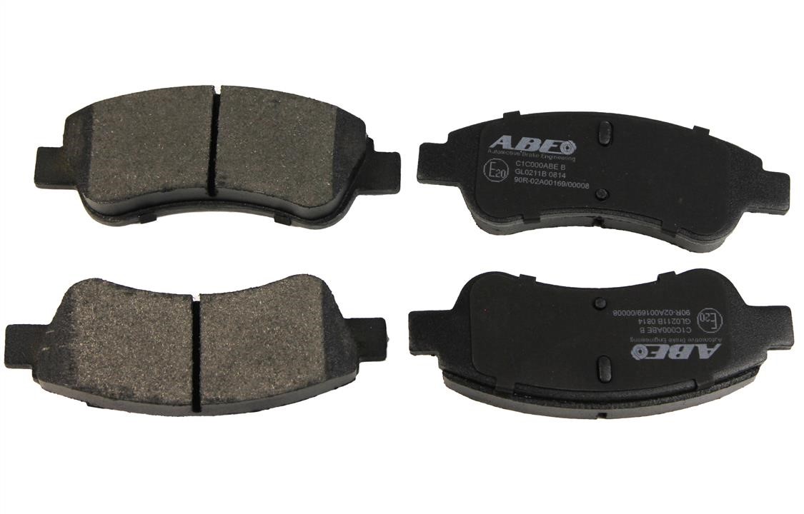 Brake pad kit Peugeot 301: C1C000ABE ABE Front disc brake pads, set