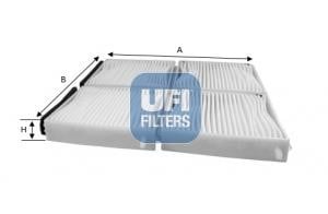 5323500 Ufi Filtr kabinowy