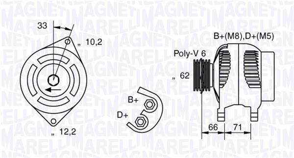 Kaufen Sie Magneti marelli 063321332010 zu einem günstigen Preis in Polen!