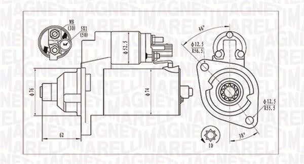 063721323010 Magneti marelli Starter