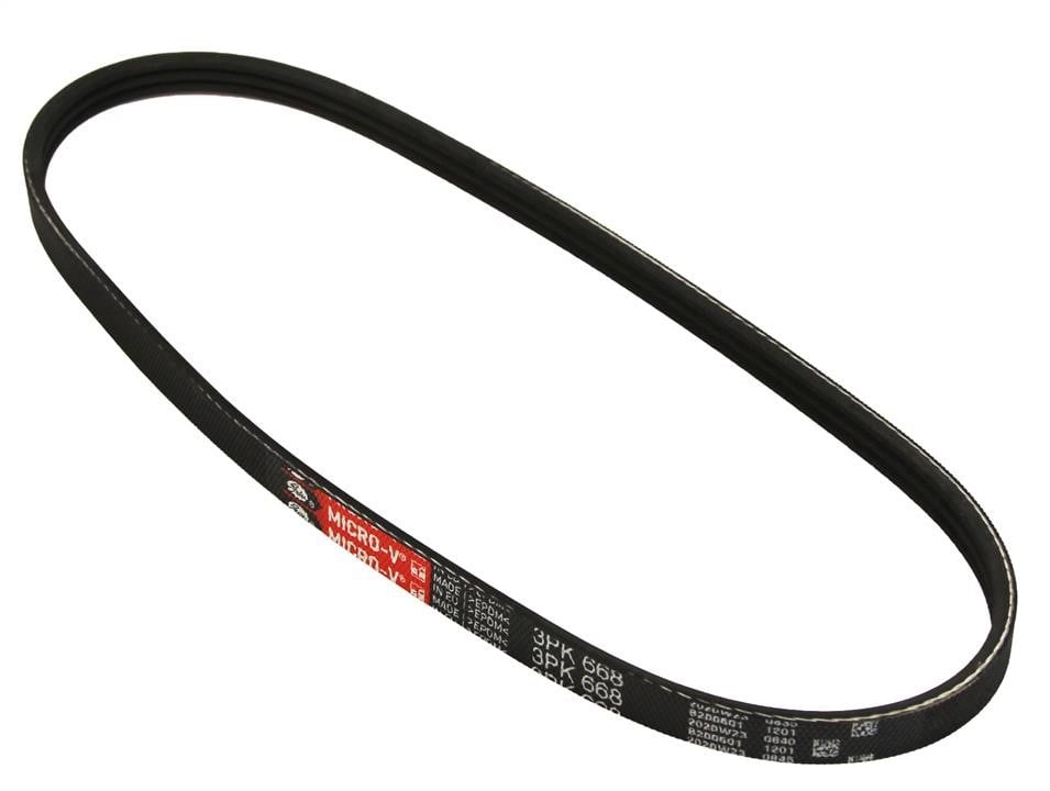 3PK668 Gates Keilrippenriemen 3PK668