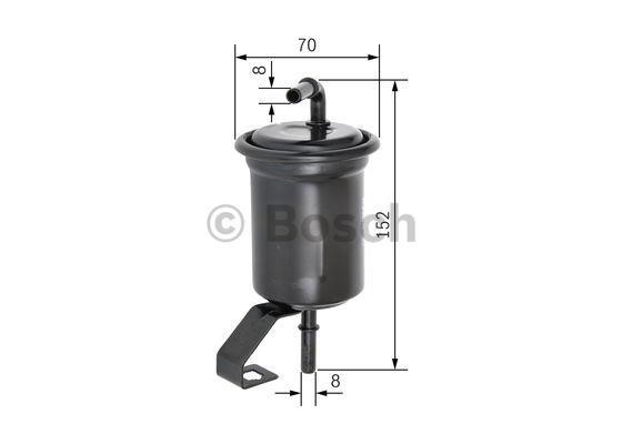 Bosch Filtr paliwa – cena 41 PLN
