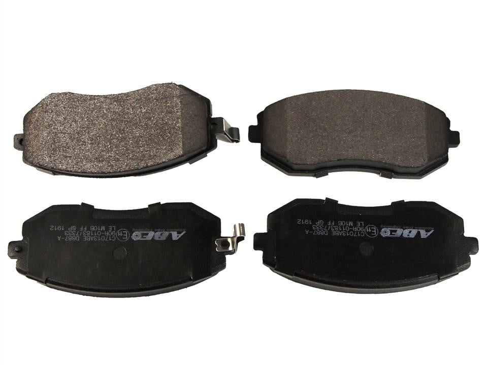 C17013ABE ABE Front disc brake pads, set