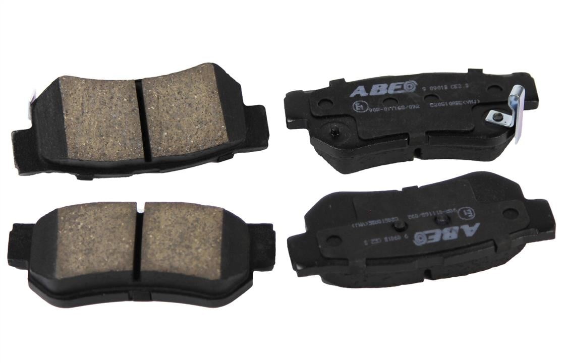 ABE C20510ABE Rear disc brake pads, set C20510ABE: Buy near me in Poland at 2407.PL - Good price!