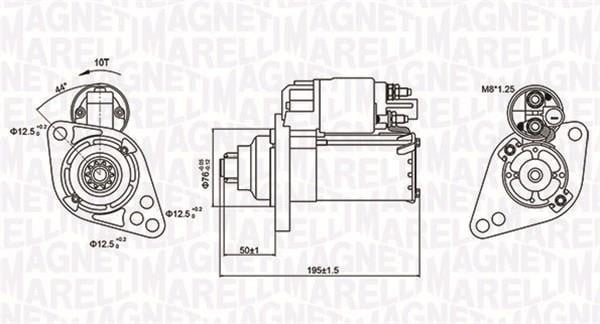 063721294010 Magneti marelli Стартер