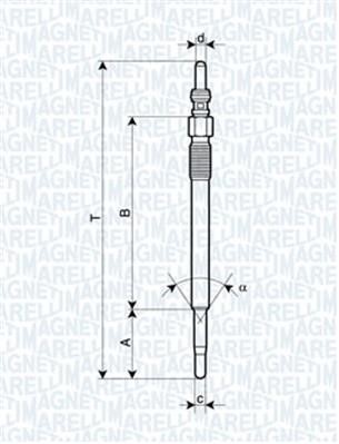 Magneti marelli 062900048304 Glow plug 062900048304: Buy near me at 2407.PL in Poland at an Affordable price!