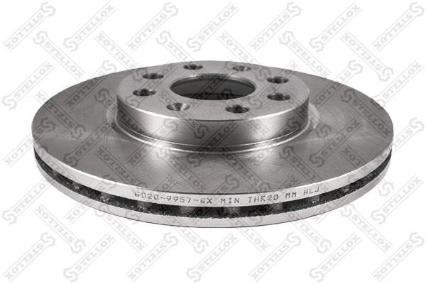 Stellox 6020-9957-SX Front brake disc ventilated 60209957SX: Buy near me in Poland at 2407.PL - Good price!