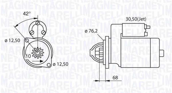 Magneti marelli 063521250480 Starter 063521250480: Buy near me at 2407.PL in Poland at an Affordable price!