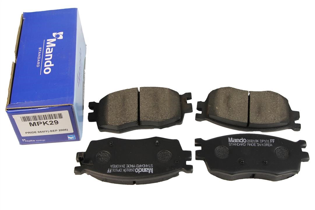 Bremsbelagsatz Mando MPK29