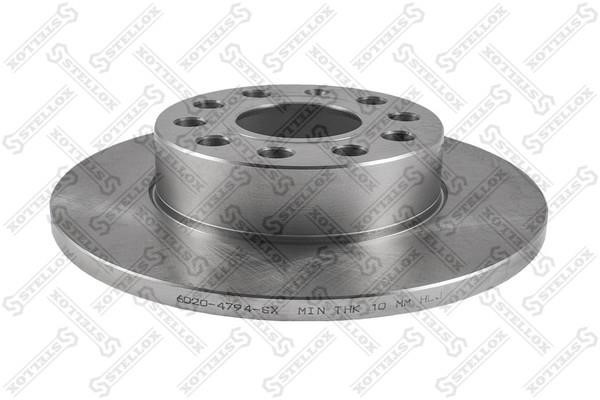 Stellox 6020-4794-SX Rear brake disc, non-ventilated 60204794SX: Buy near me in Poland at 2407.PL - Good price!