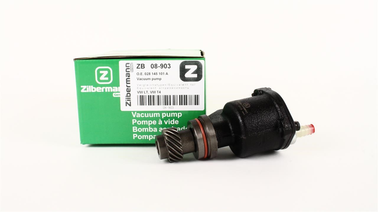 Zilbermann 08-903 Vacuum pump 08903: Buy near me in Poland at 2407.PL - Good price!
