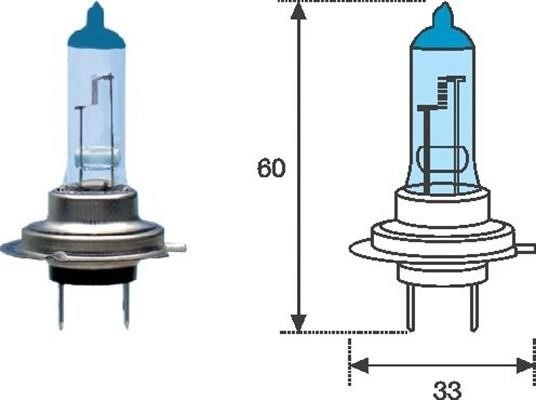 Magneti marelli 002603100000 Lampa halogenowa 12V H7 55W 002603100000: Dobra cena w Polsce na 2407.PL - Kup Teraz!